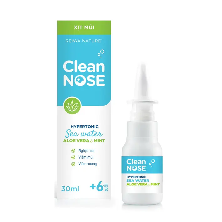 Nước Xịt Mũi Clean Nose Cho Trẻ Từ 6 Tuổi 30ml